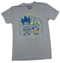 Hunter X Hunter Mens T-Shirt - Chibi Killua and Gon Chibi Style Logo Back Hoodie, Sweatshirt | CiraTrend.com (Image 1)
