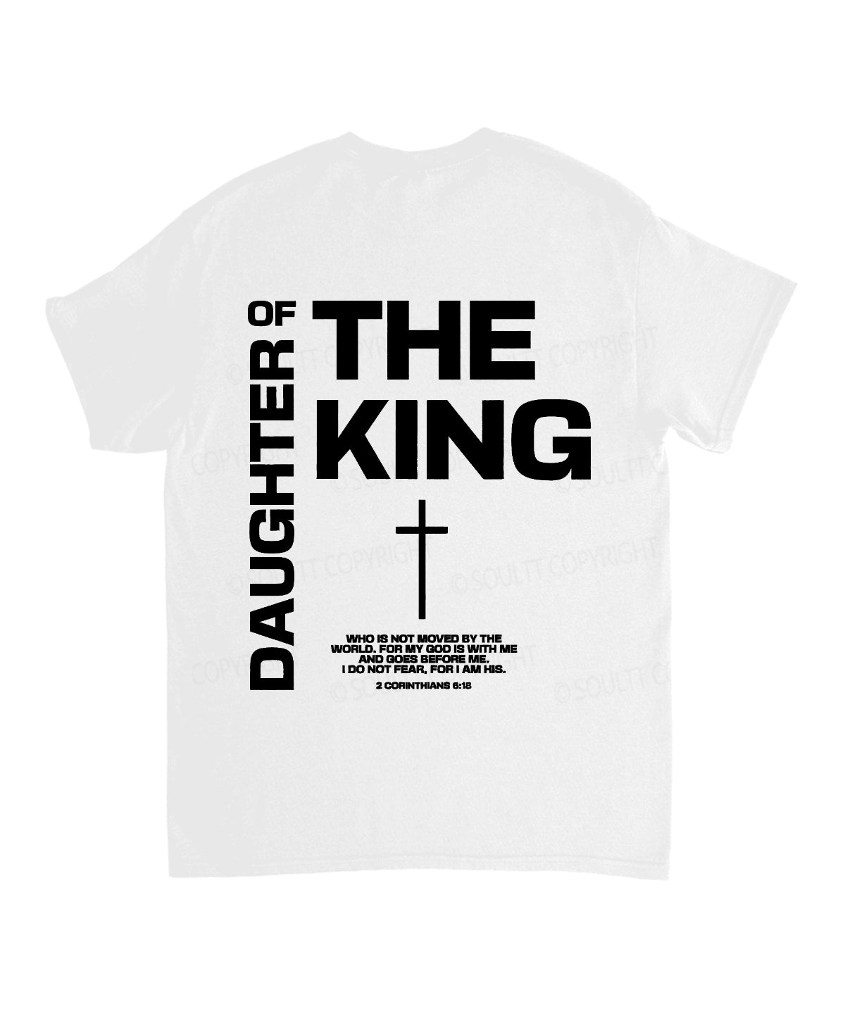 Daughter King Double Sided Cotton Christian Style001 T-Shirts, Hoodie, Sweatshirt
