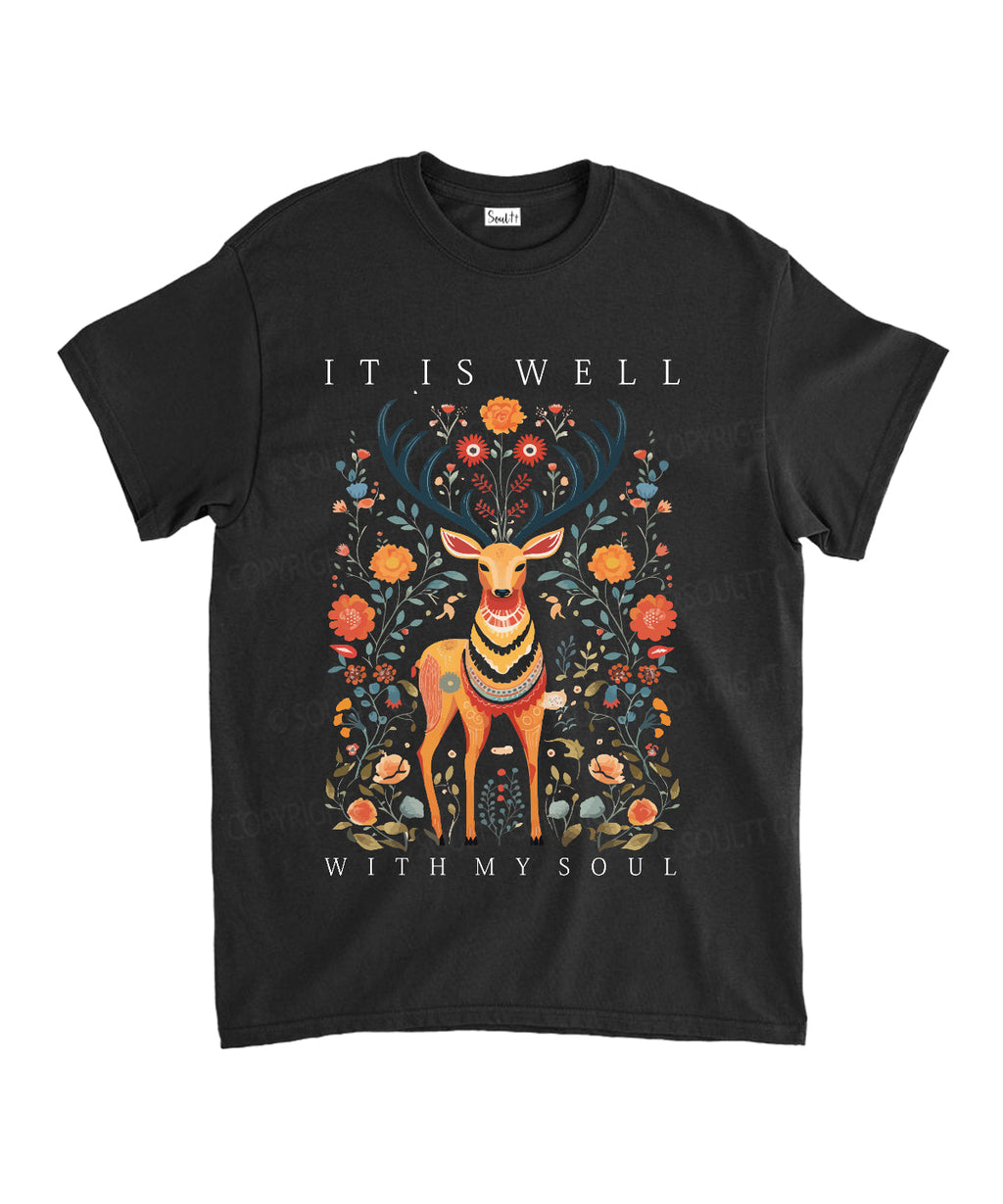 Is Well My Soul Cotton Christian Style007 T-Shirts, Hoodie, Sweatshirt