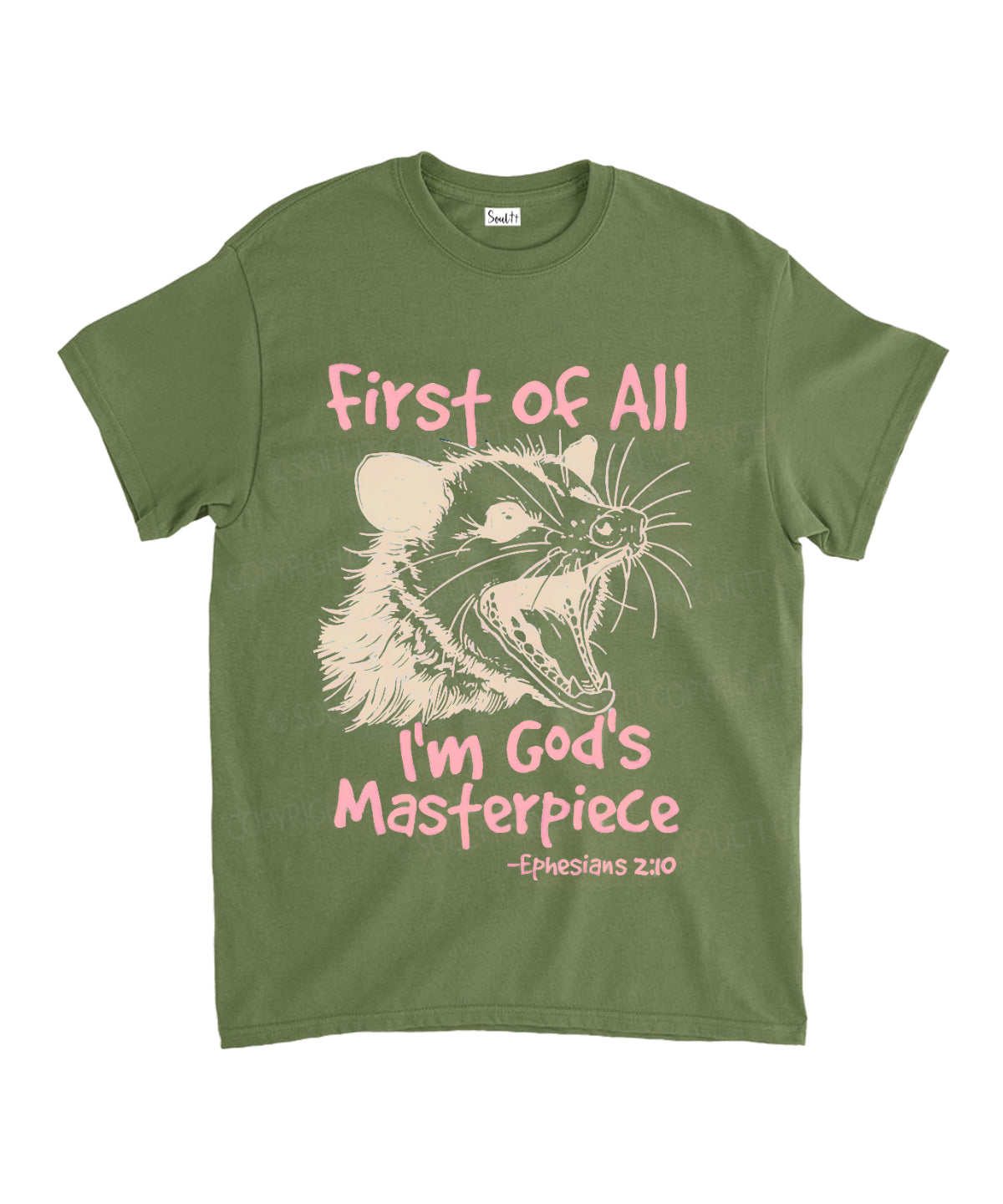 I'm God's Masterpiece Unisex Cotton Christian T-Shirt Hoodie, Sweatshirt | CiraTrend.com (Image 5)