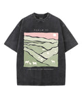 The Lord Is My Shepherd Unisex Washed Christian T-shirt Style001 Hoodie, Sweatshirt | CiraTrend.com (Image 1)