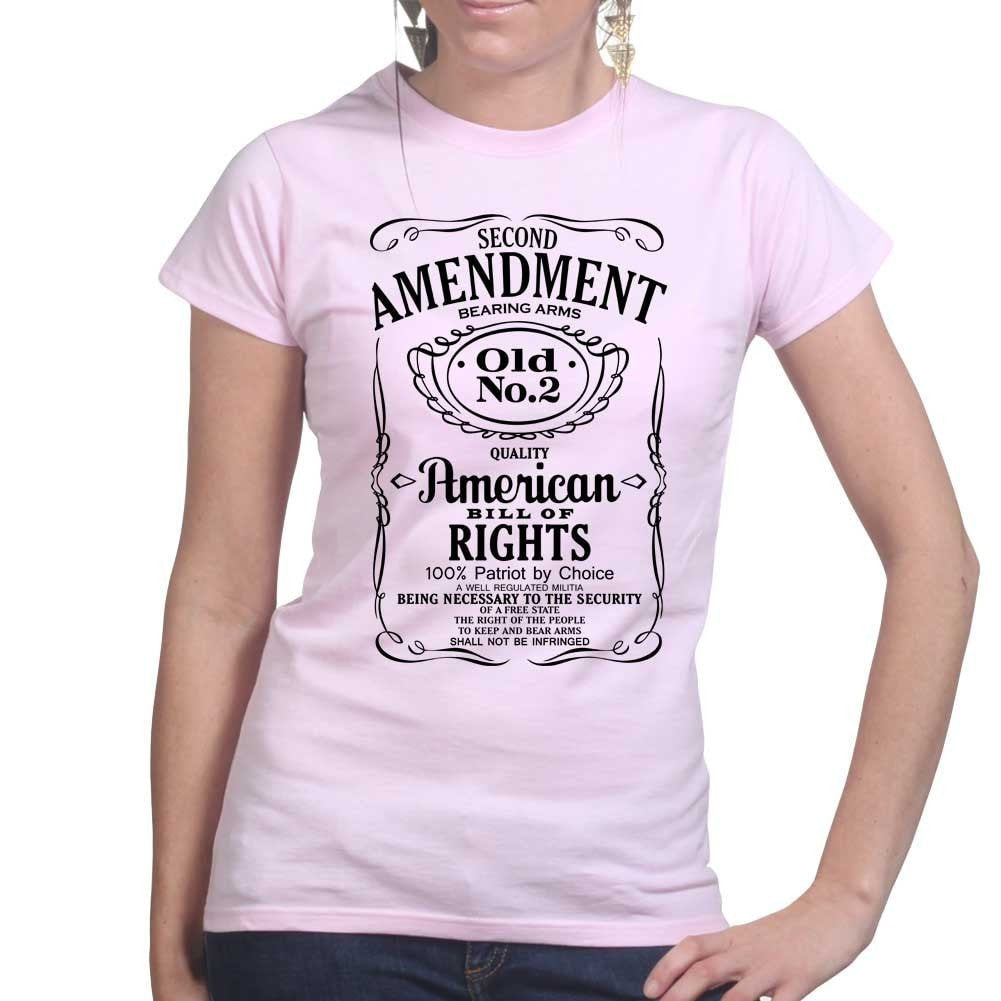 2nd Amendment Whiskey Ladies T-shirt