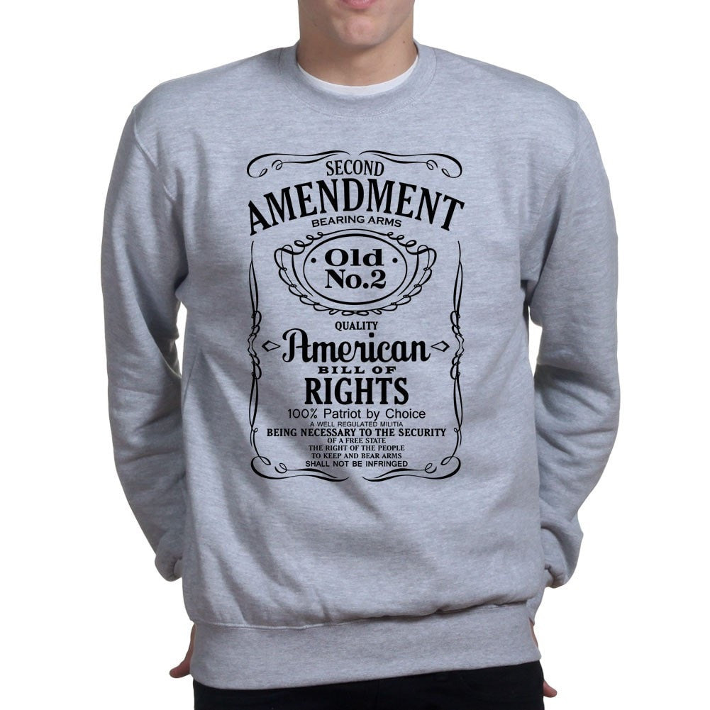 2nd Amendment Whiskey Mens Sweatshirt Style001