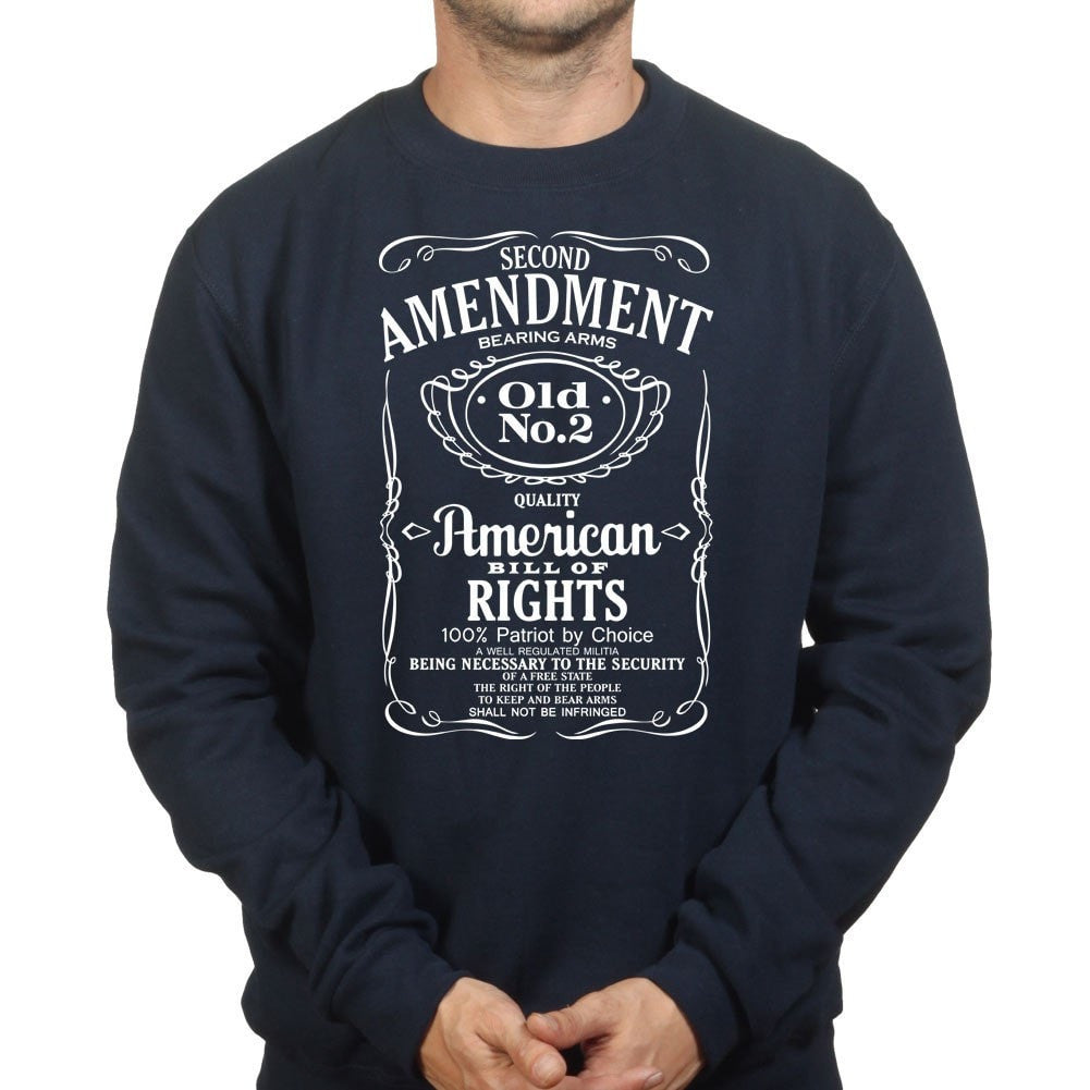 2nd Amendment Whiskey Mens Sweatshirt Style001
