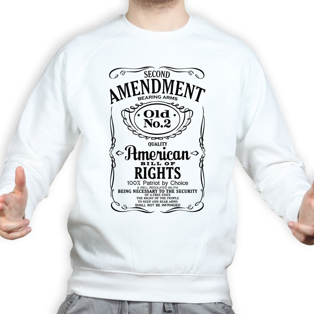2nd Amendment Whiskey Mens Sweatshirt Style001
