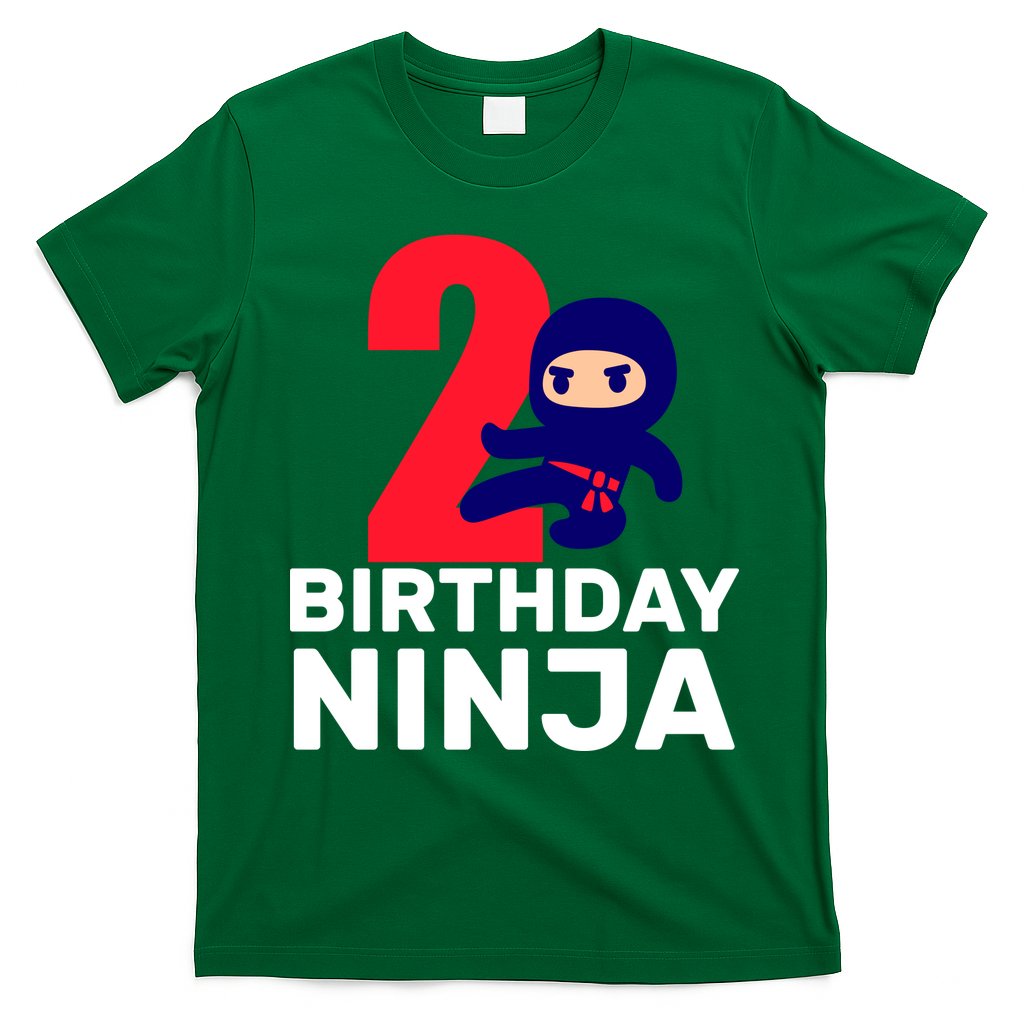 2nd Birthday Ninja T-Shirt