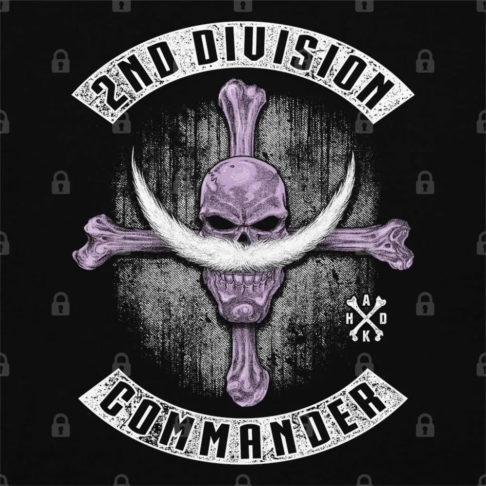 2nd Division Commander T-Shirt Hoodie, Sweatshirt | CiraTrend.com (Image 1)