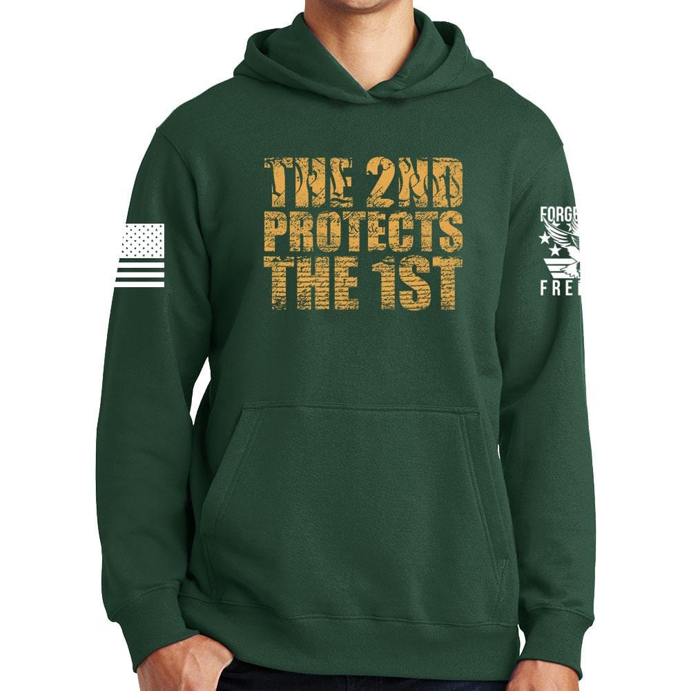 2nd Protects The 1st Hoodie Style001
