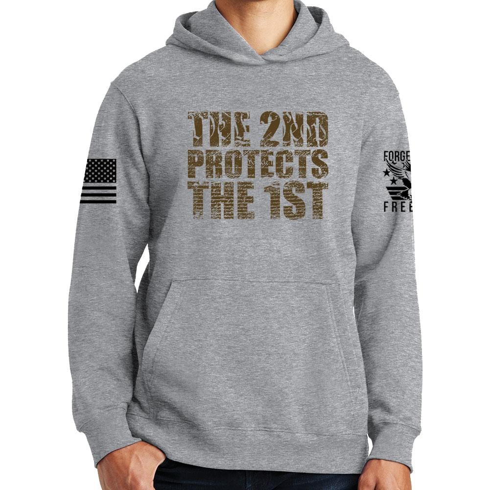 2nd Protects The 1st Hoodie Style001