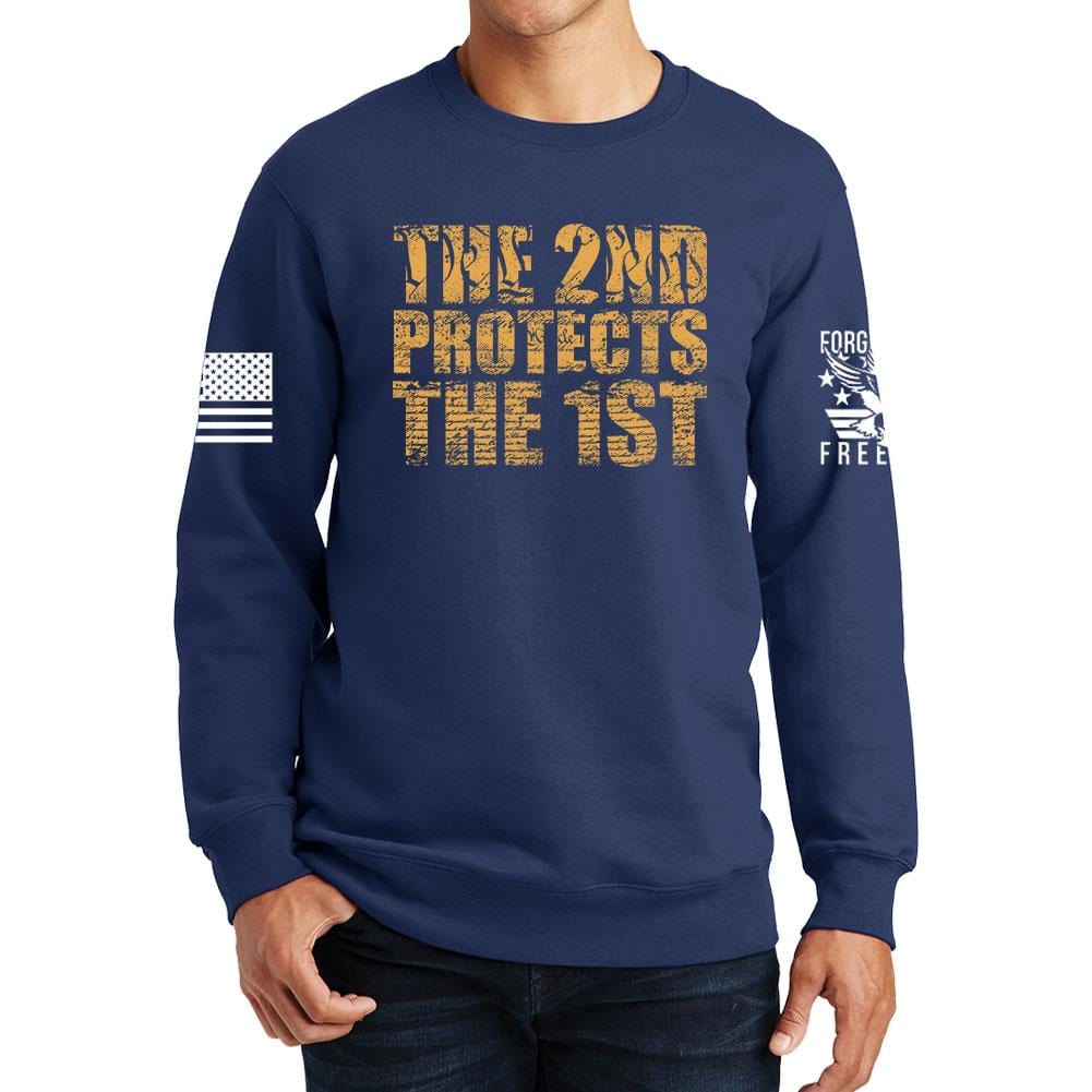 2nd Protects The 1st Sweatshirt Style001