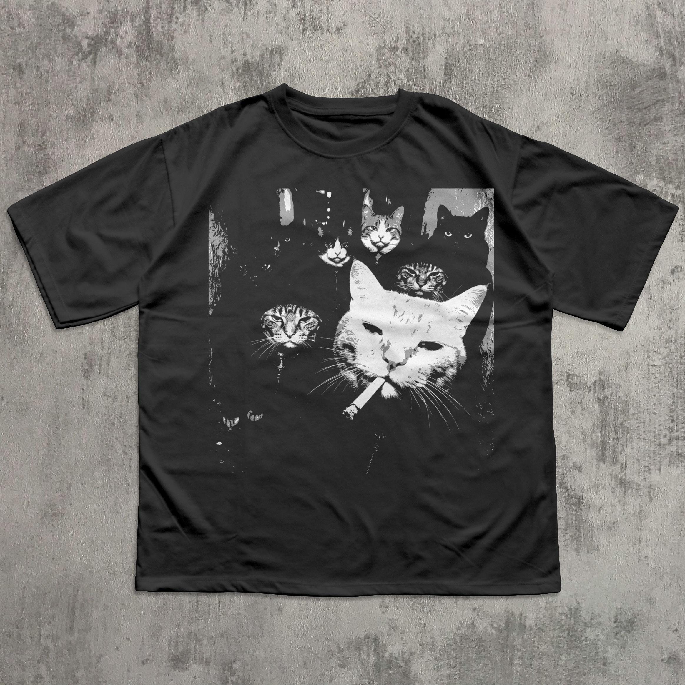 Gangster Ca Meme Cats Vintage Cat Lover Cat Meme Tee Ca Cat Dad Cat Mom (4)