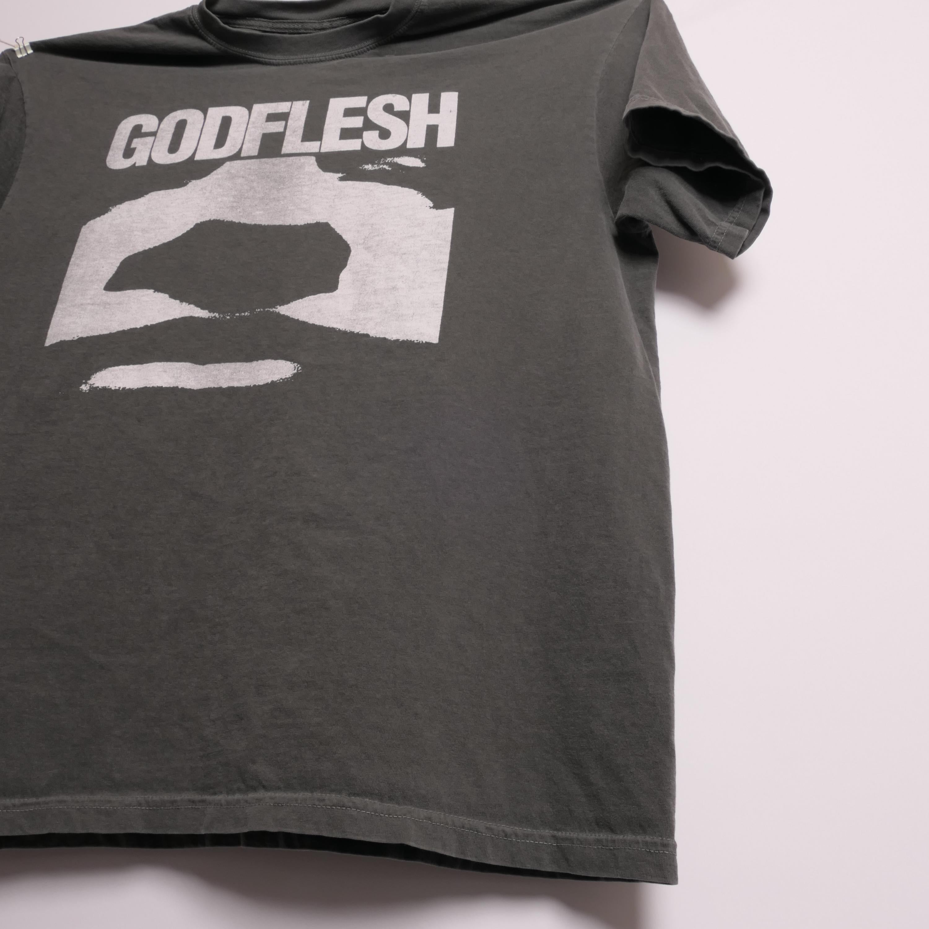 Godflesh Band Tee Industrial Post Metal Experimental Metal Swordfish Ultra Faded Boxy Glam Rock Alternative Heavyweigh Medium (4)