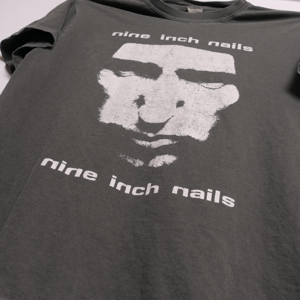 Nine Inch Nails Nin Downward Spiral Band Tee Industrial Post Metal Experimental Metal Ultra Faded Boxy Glam Rock Alternative Xl (4)