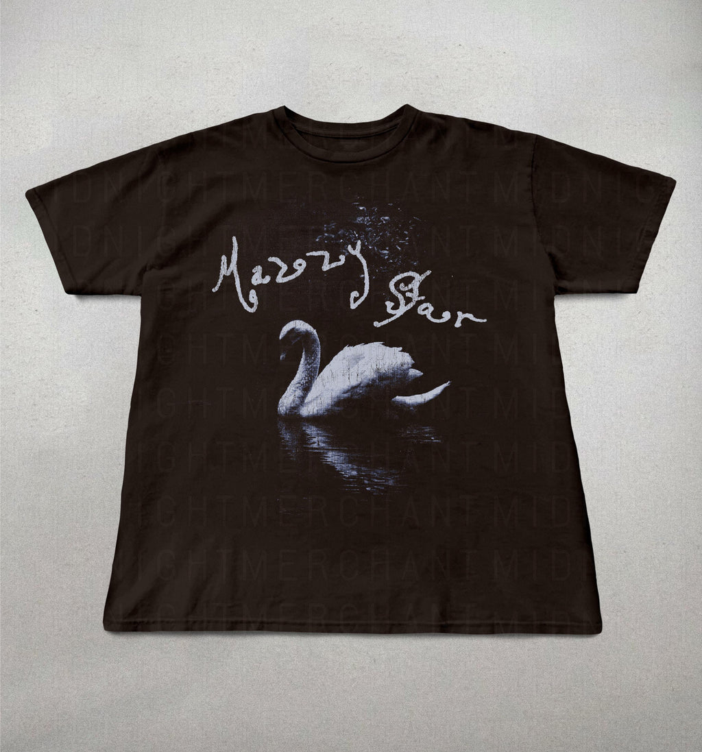 Mazzy Star Swan 90s Band Tees Among Swan Mazzy Star Alt Band Tee Band (4)