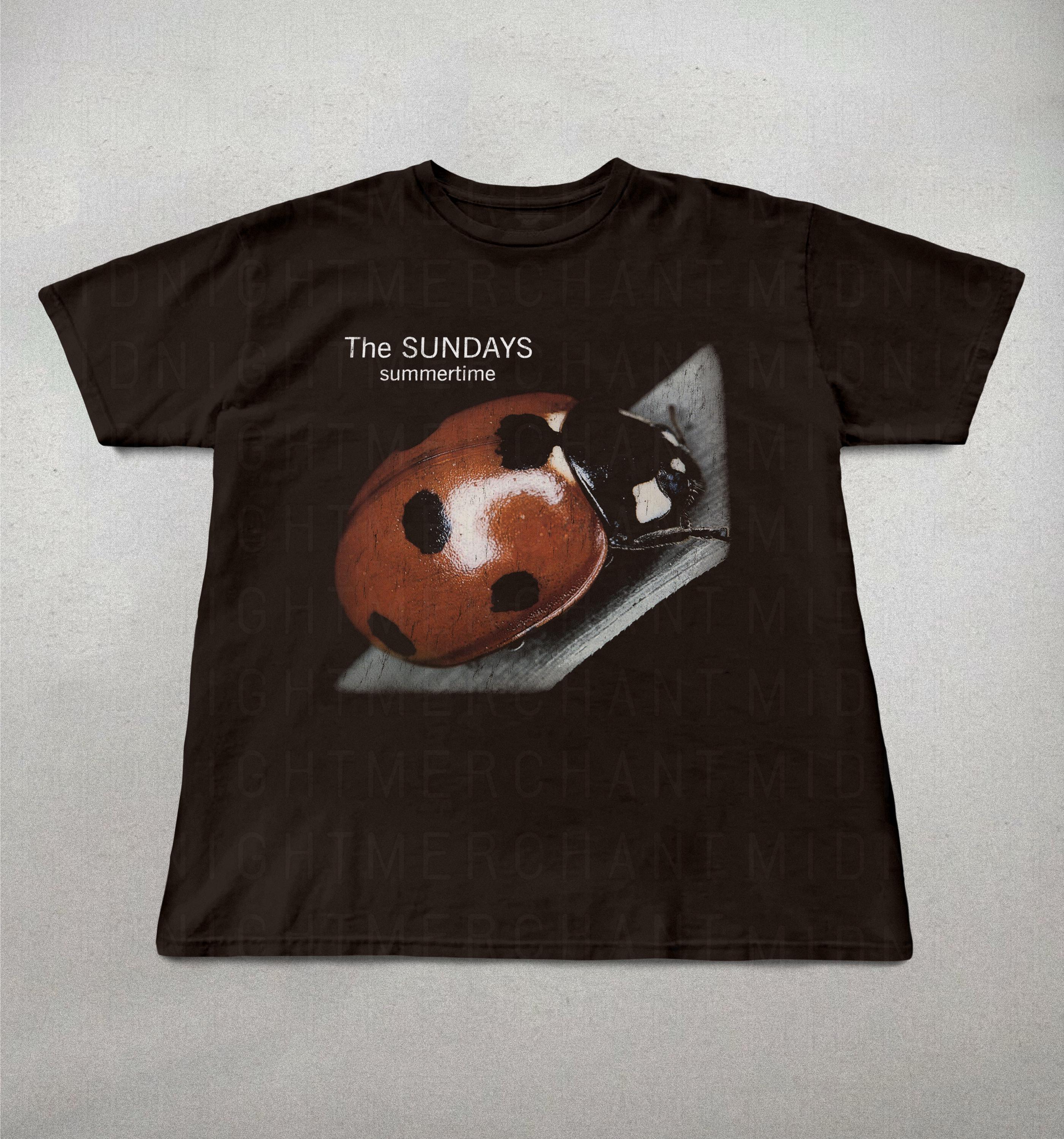 Sundays Retro 90s Band Tees Sundays Sundays Band Tee Unisex T-shirt, Sweatshirt, Hoodie (4)