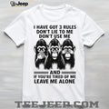 3 Rules Don’t Lie Use Me or Leave Me Alone Chimpanzee T Shirt