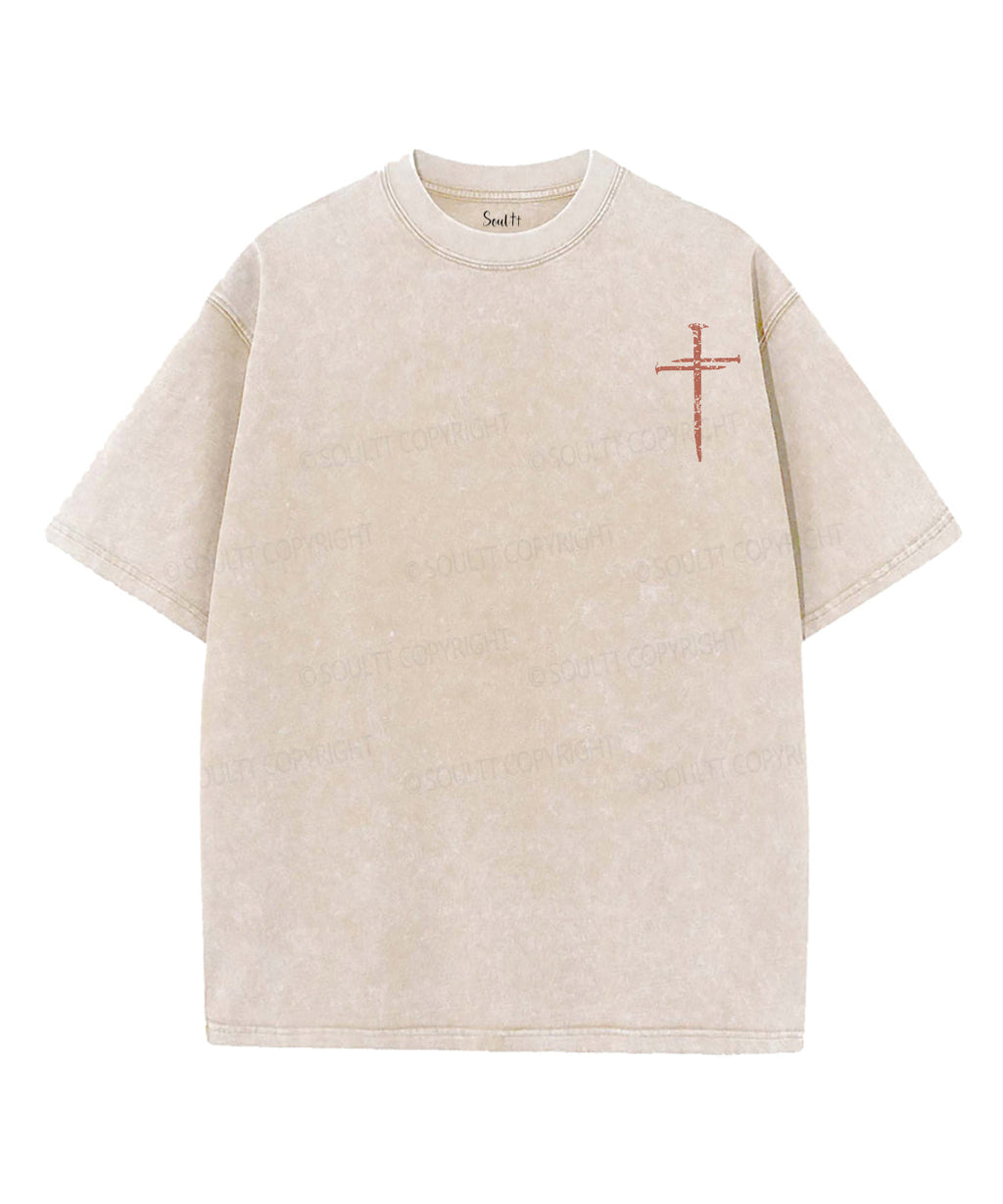 No Weapon Formed Against You Shall Prosper Double Sided Washed Christian T-shirt Hoodie, Sweatshirt | CiraTrend.com (Image 2)