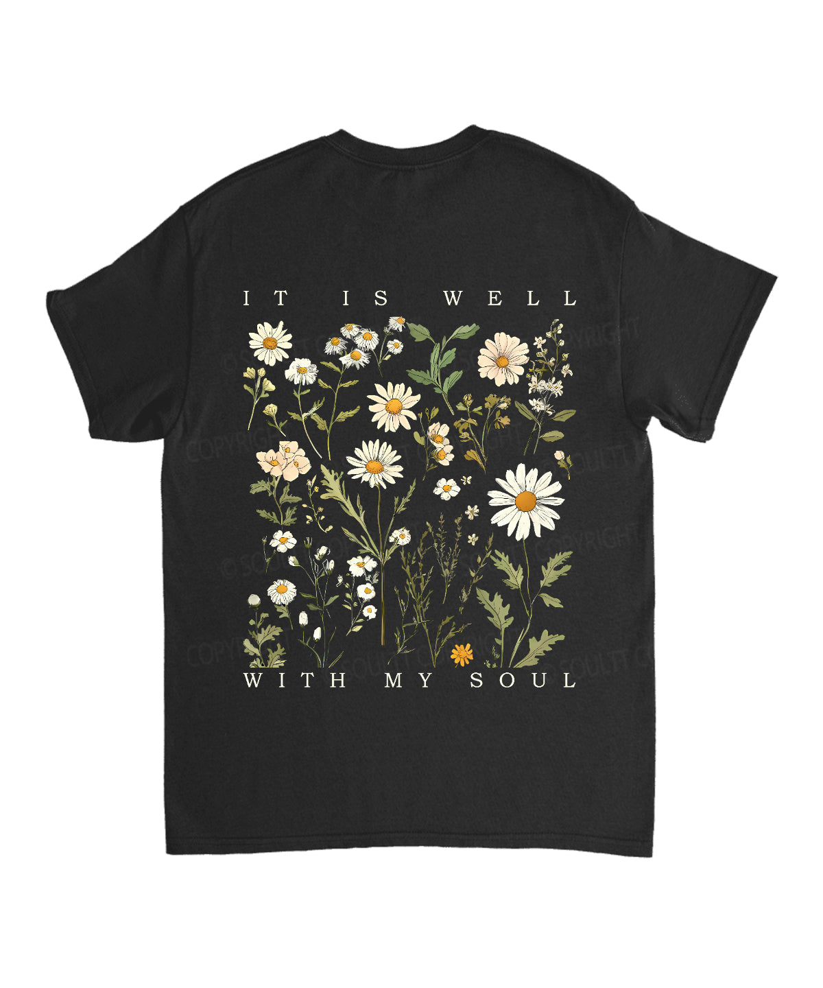It Is Well With My Soul Double Sided Unisex Cotton Christian T-Shirt Hoodie, Sweatshirt | CiraTrend.com (Image 5)