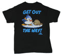 Air Penguin Mens T-Shirt  - Get Out of the Way Penguin with Seal Graphic on Hoodie, Sweatshirt | CiraTrend.com