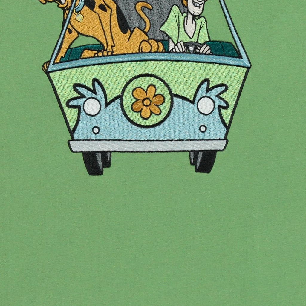 Scooby-Doo Mens Throwback Shirt, Shaggy, Velma Tee - Classic Front and Back Rubber Patch T-Shirt Hoodie, Sweatshirt (Image 5)
