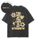 Unisex Washed Christian T-shirt Hoodie, Sweatshirt | CiraTrend.com (Image 1)