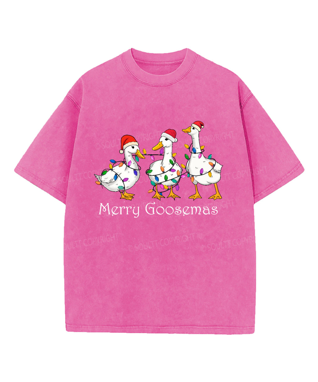 Merry Goosemas Washed Christian T-shirt Hoodie, Sweatshirt | CiraTrend.com (Image 2)