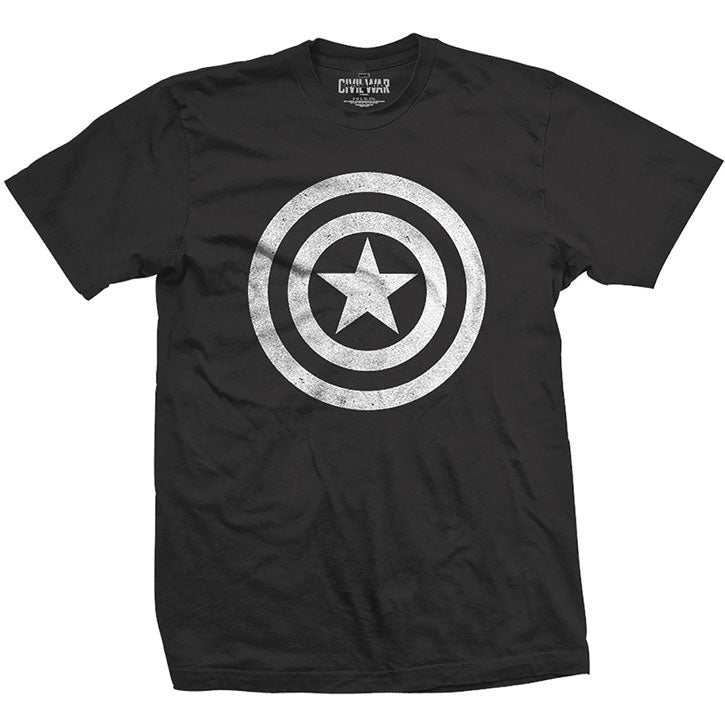 Civil War Basic Shield Distressed T-shirt Hoodie, Sweatshirt | CiraTrend.com