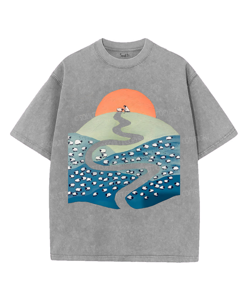 He Left 99 Find Me Washed Christian T-Shirts, Hoodie, Sweatshirt