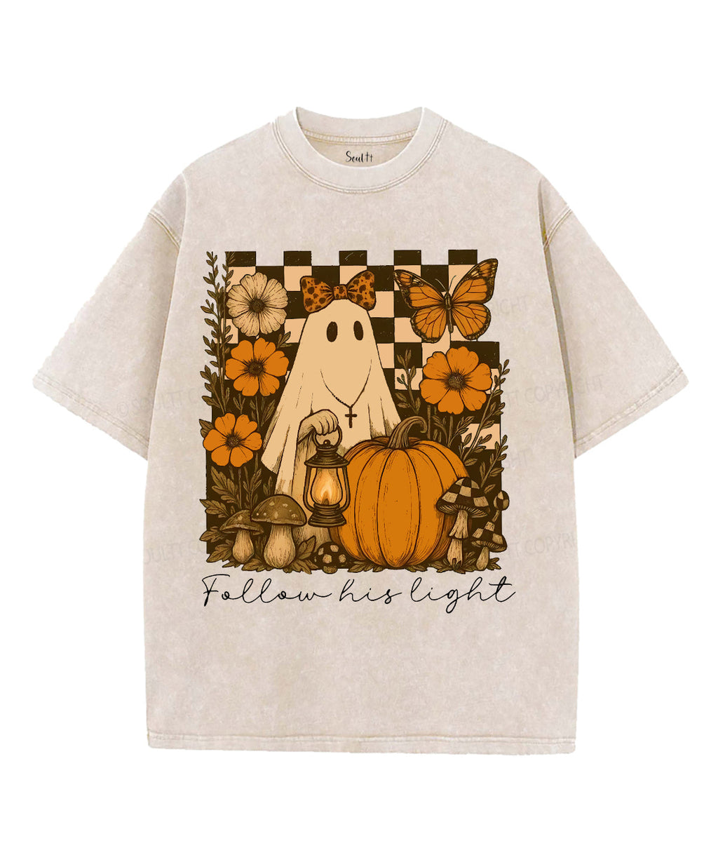 Halloween Jesus Unisex Washed Christian T-shirt Style002 Hoodie, Sweatshirt | CiraTrend.com (Image 2)