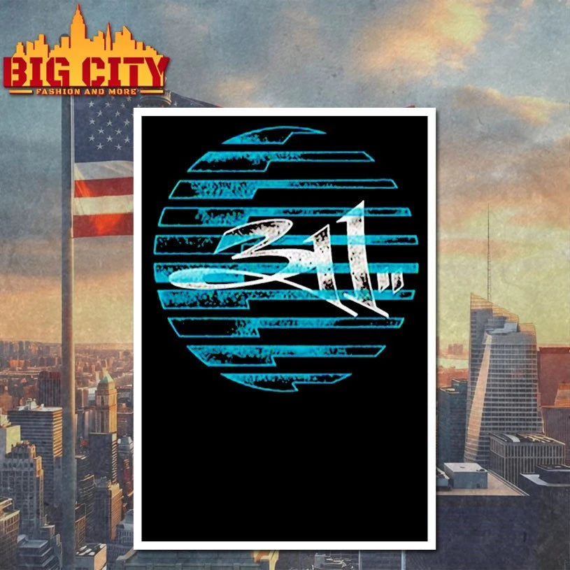 311 The Band Retro Sun Sphere shirt