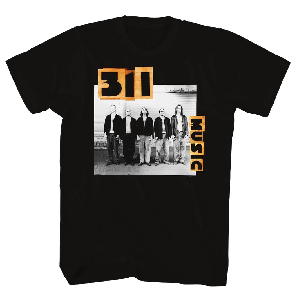 311 Music Photo 2-Sided Mens T Shirt Black Hoodie, Sweatshirt | CiraTrend.com (Image 1)