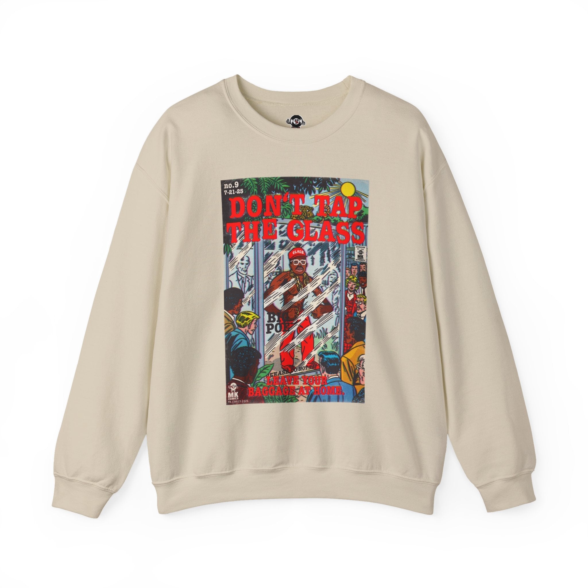 Don't Tap The Glass - Unisex Heavy BlendÃ¢â€žÂ¢ Crewneck Sweatshirt T-Shirts, Hoodie | CiraTrend.com (Image 3)