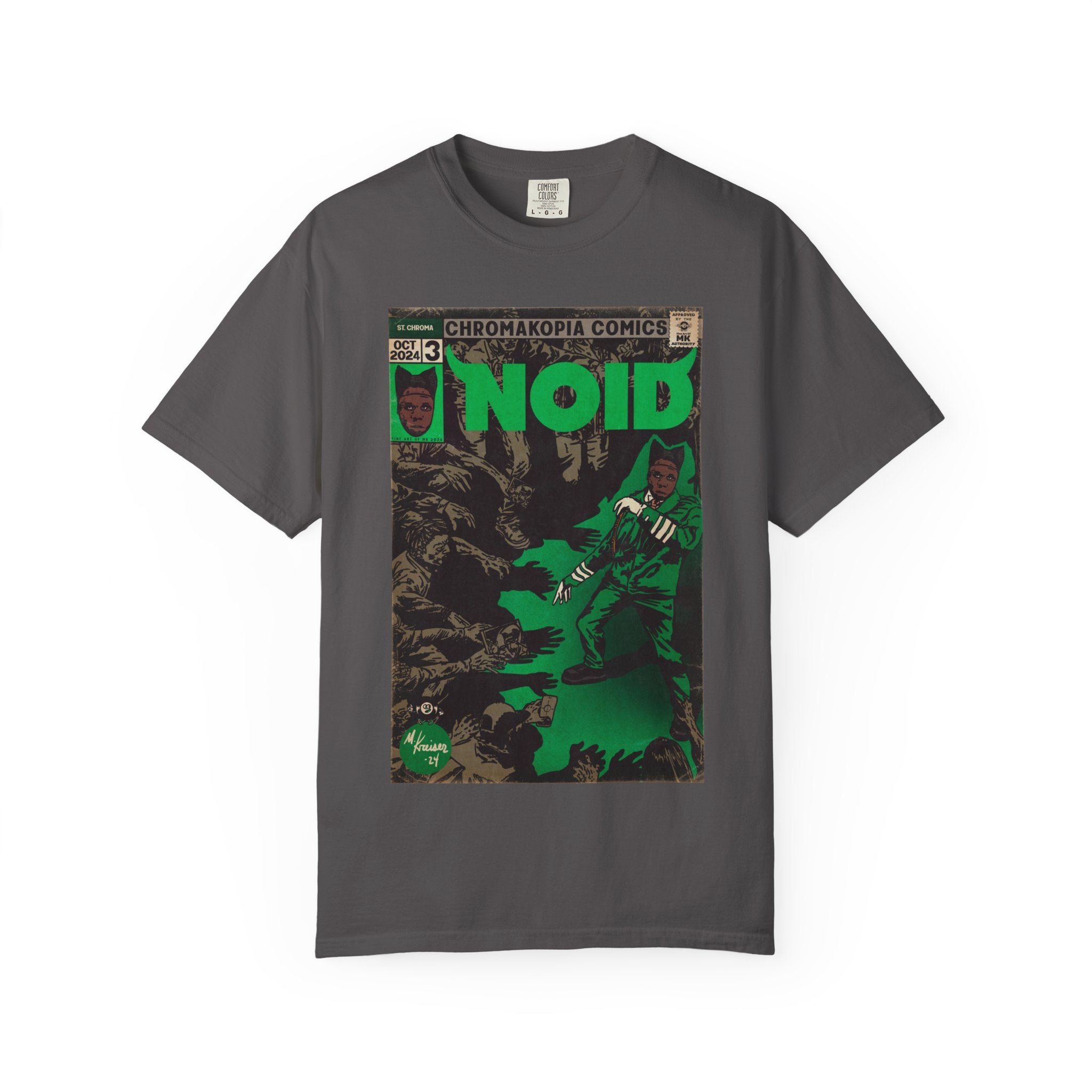 Tyler - Noid - Chroma - Unisex Garment-Dyed T-shirt Hoodie, Sweatshirt | CiraTrend.com (Image 2)