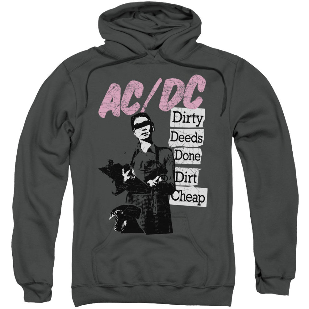Dirty Deeds Adult 25% Poly Hooded Sweatshirt T-Shirts, Hoodie | CiraTrend.com