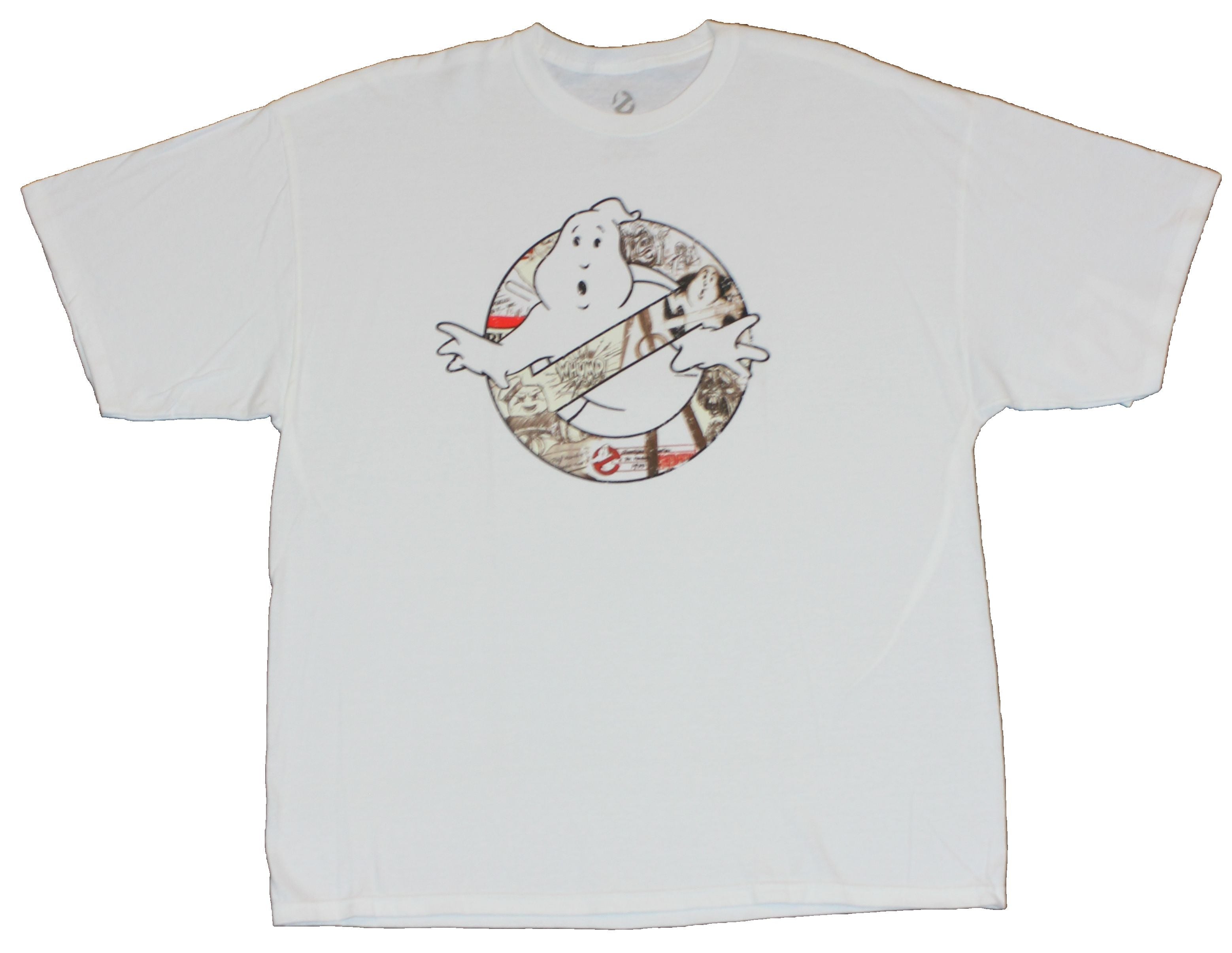 Ghostbusters Mens T-Shirt - Classic Logo Filled With Comic Collage Hoodie, Sweatshirt | CiraTrend.com