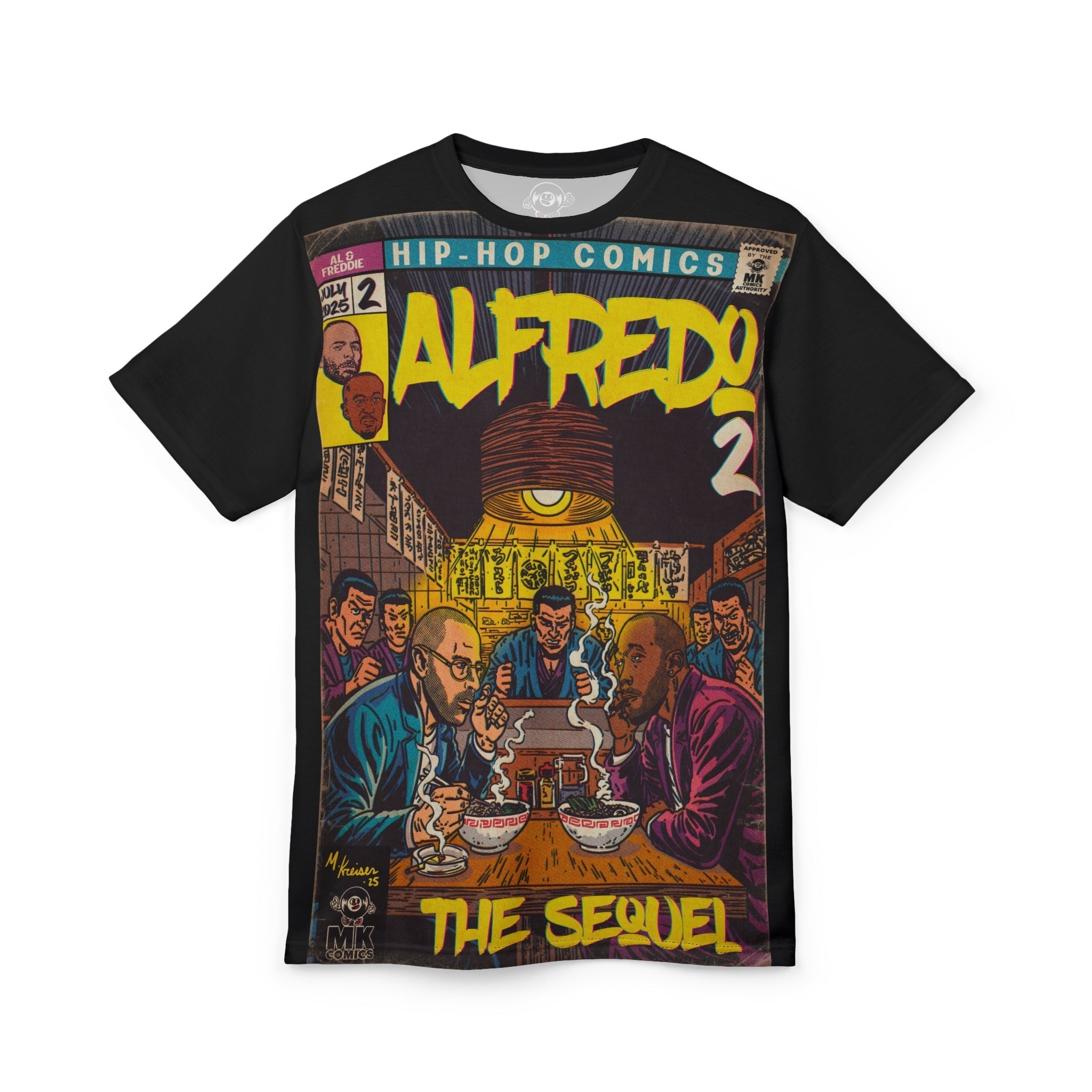 Alfredo 2 - Unisex Cut & Sew Tee (AOP) Hoodie, Sweatshirt | CiraTrend.com (Image 1)