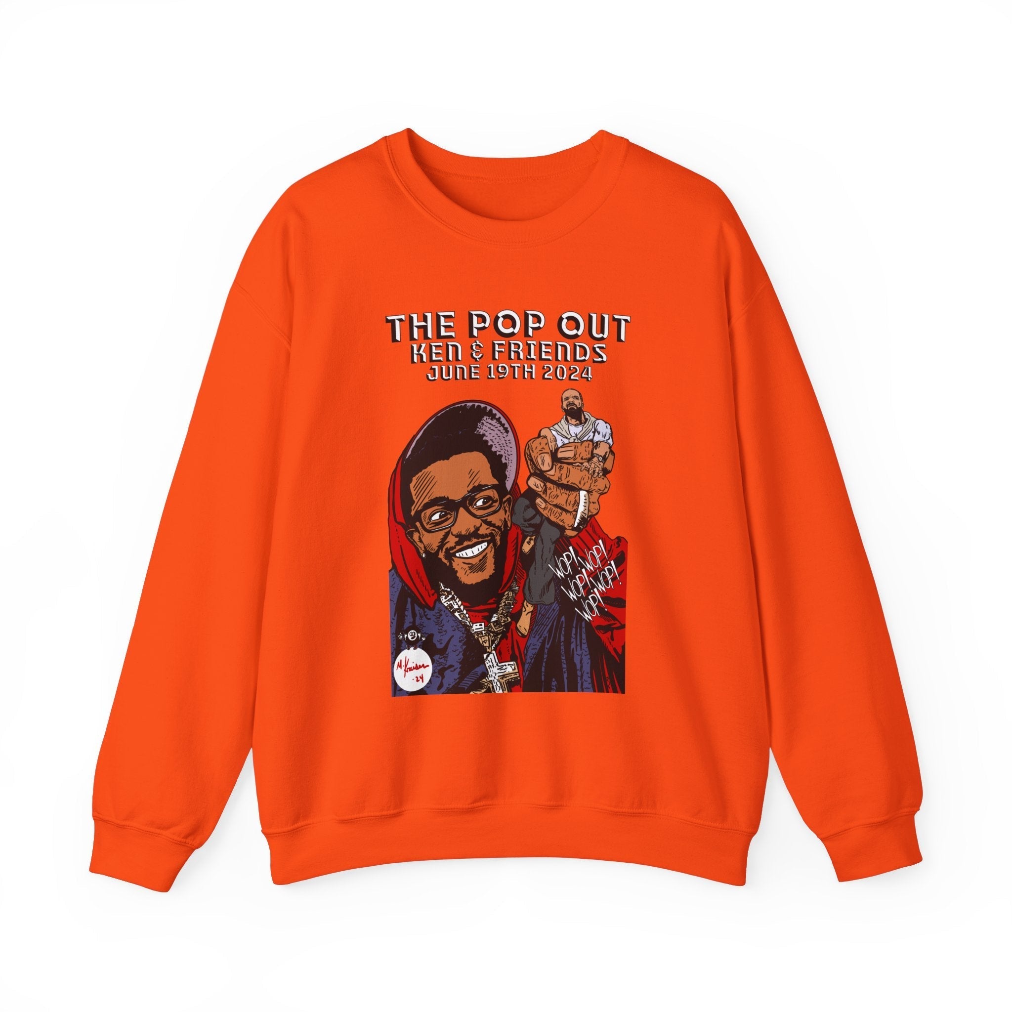 The Pop Out - Unisex Heavy BlendÃ¢â€žÂ¢ Crewneck Sweatshirt T-Shirts, Hoodie | CiraTrend.com (Image 3)