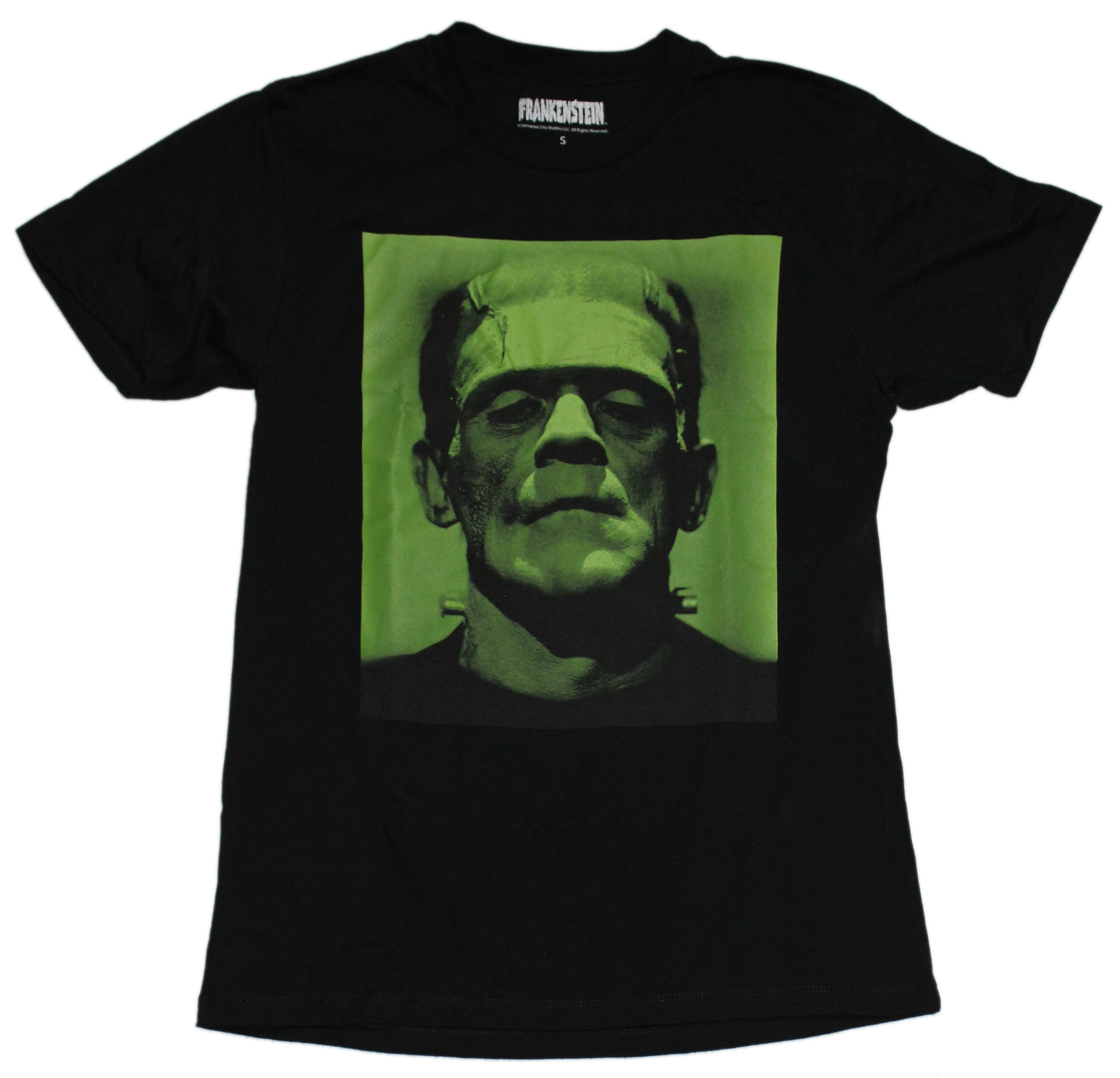 Frankenstein Universal Monster Mens T-Shirt -Giant Green Image Hoodie, Sweatshirt | CiraTrend.com