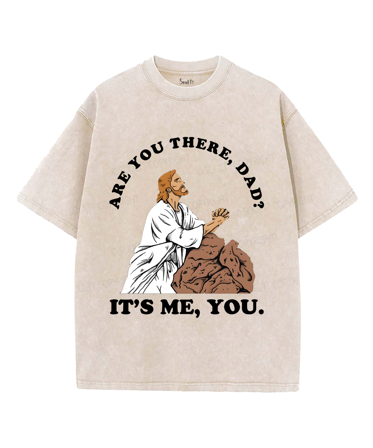 Are You There Unisex Washed Christian T-shirt Hoodie, Sweatshirt | CiraTrend.com (Image 1)