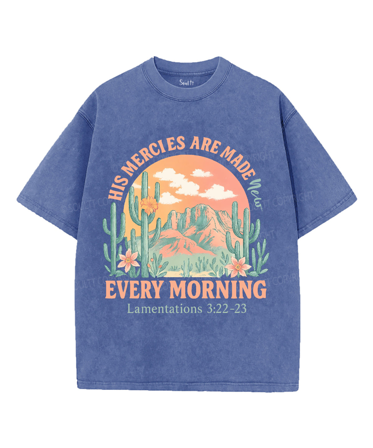 His Mercies Washed Christian Style001 T-Shirts, Hoodie, Sweatshirt