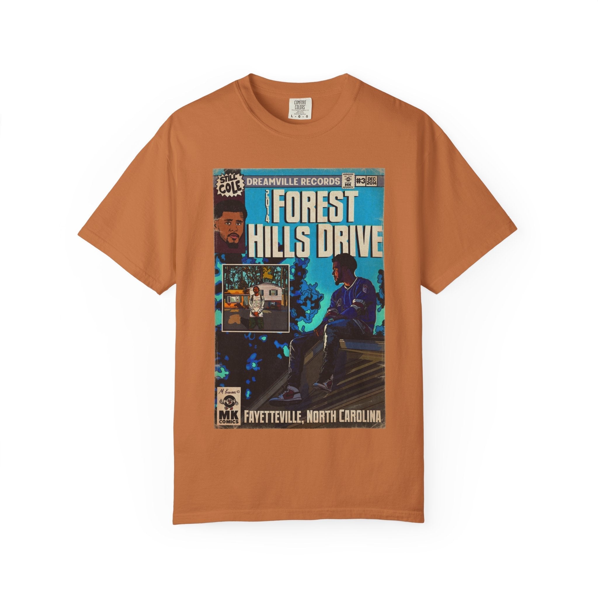 Forest Hills Drive - Unisex Garment-Dyed T-shirt Hoodie, Sweatshirt | CiraTrend.com (Image 5)
