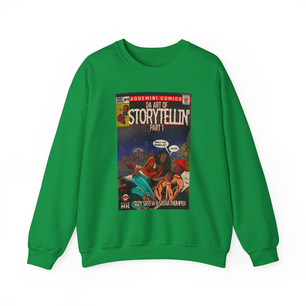 Da Art of StorytellinÃ¢â‚¬â„¢ Part 1 - Unisex Heavy BlendÃ¢â€žÂ¢ Crewneck Sweatshirt T-Shirts, Hoodie (Image 5)