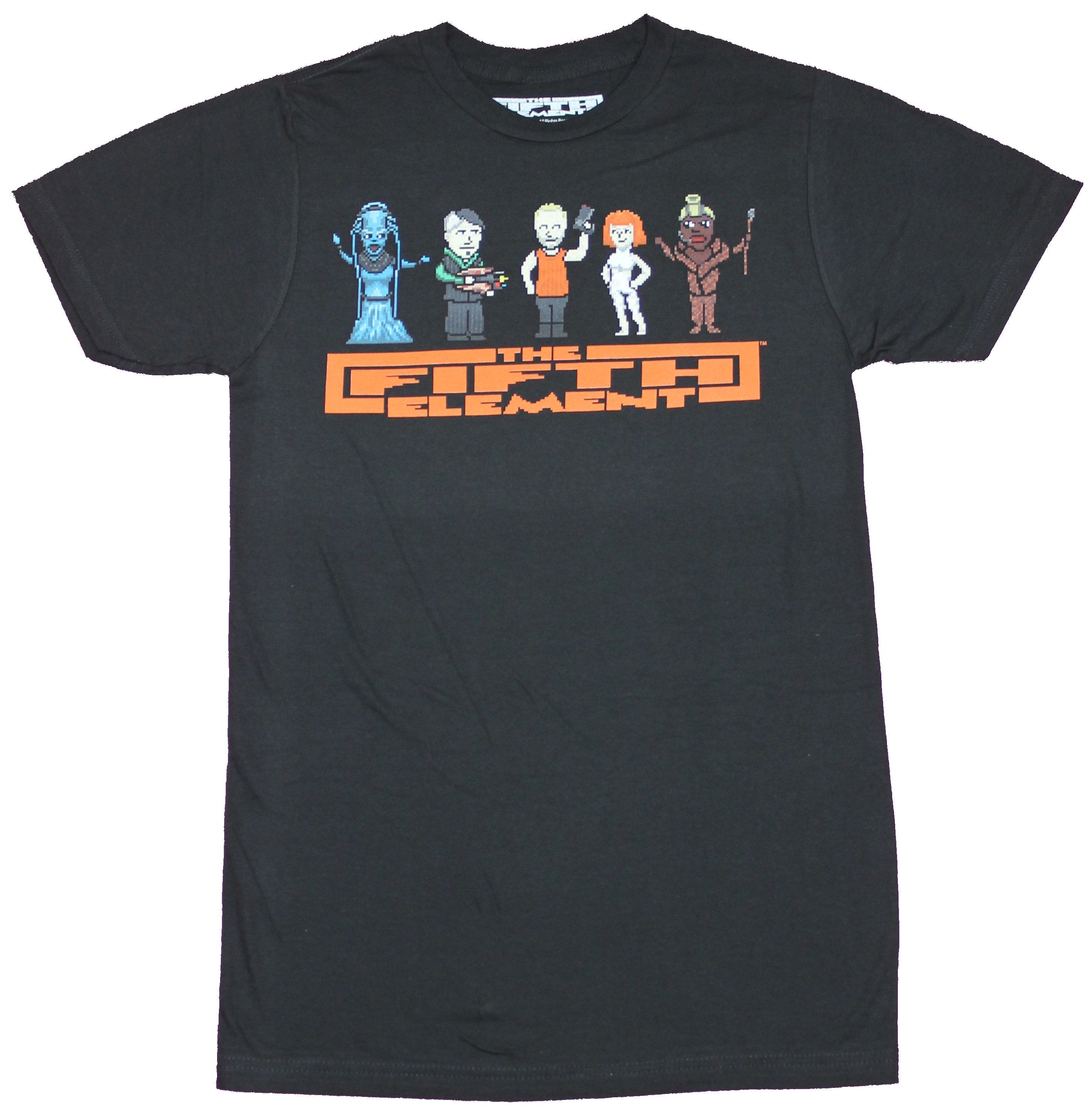 Fifth Element 8 Bit Cast Up Image T-Shirts, Hoodie, Sweatshirt
