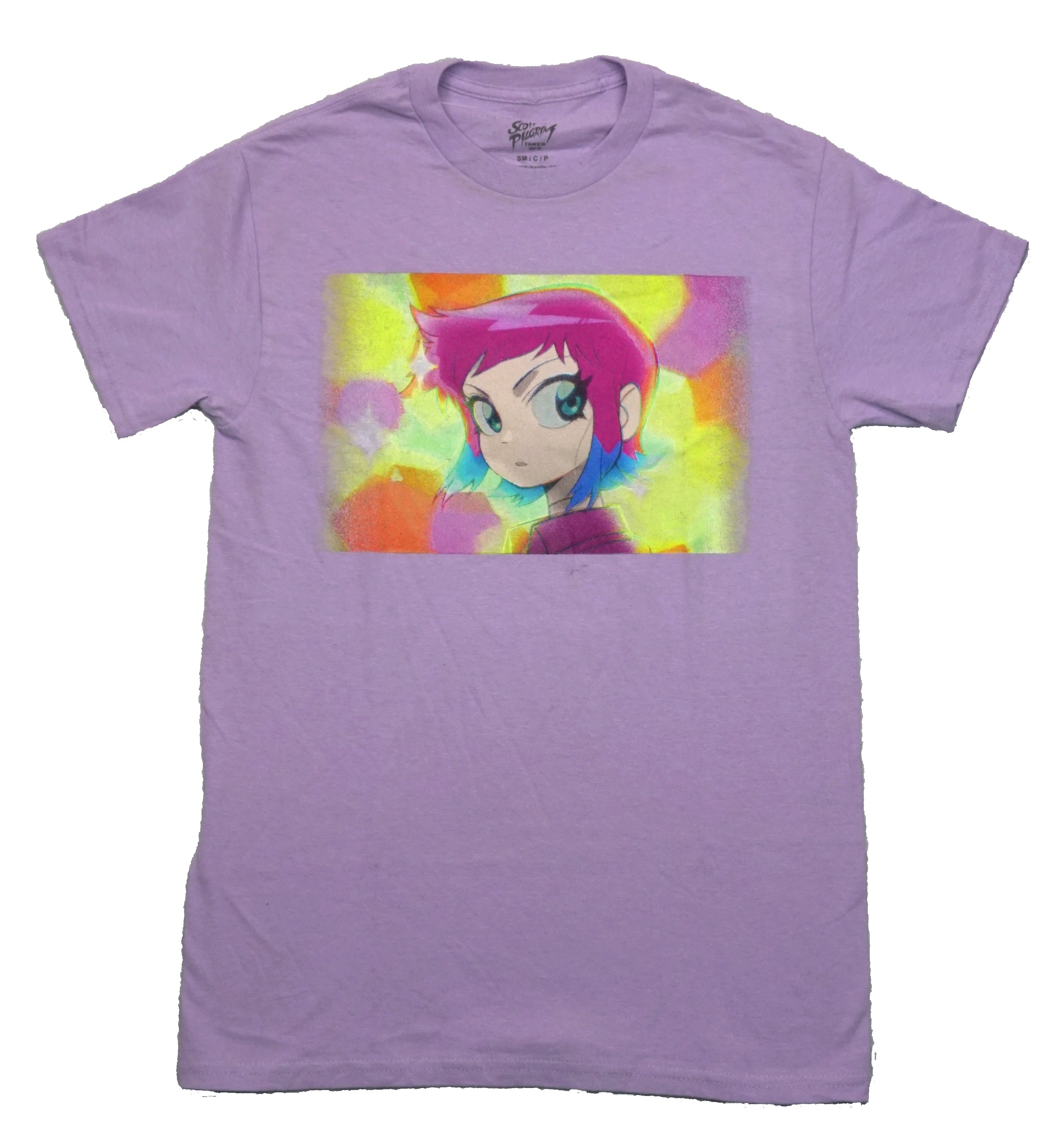 Scott Pilgrim Takes Off Mens T-Shirt - Colorful Ramona Flowers Hoodie, Sweatshirt | CiraTrend.com