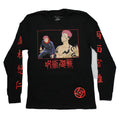 Jujustu Kaisen Longsleeve Mens T-Shirt - Yuji Itadori and Ryomen Sukuna Graphic Hoodie, Sweatshirt | CiraTrend.com