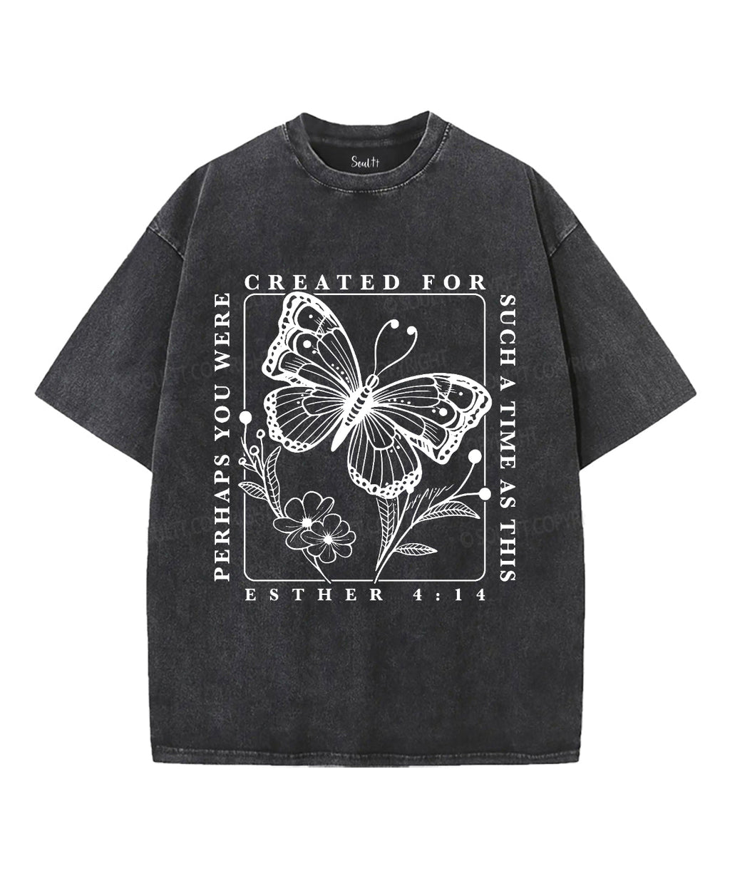 Created Such Time Washed Christian T-Shirts, Hoodie, Sweatshirt