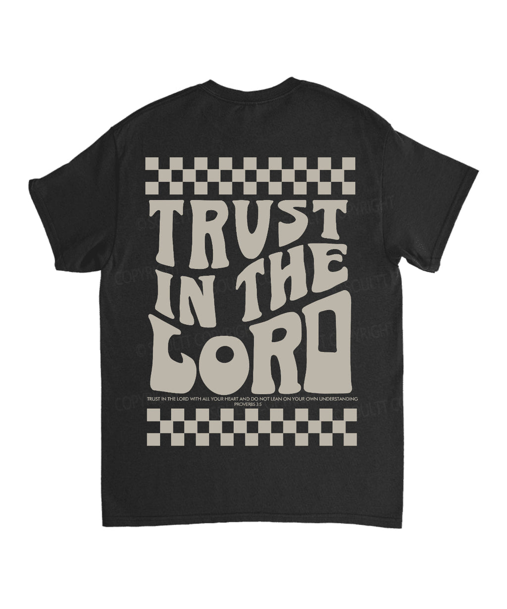 Trust In The Lord Double Sided Unisex Cotton Christian T-Shirt Hoodie, Sweatshirt | CiraTrend.com (Image 5)