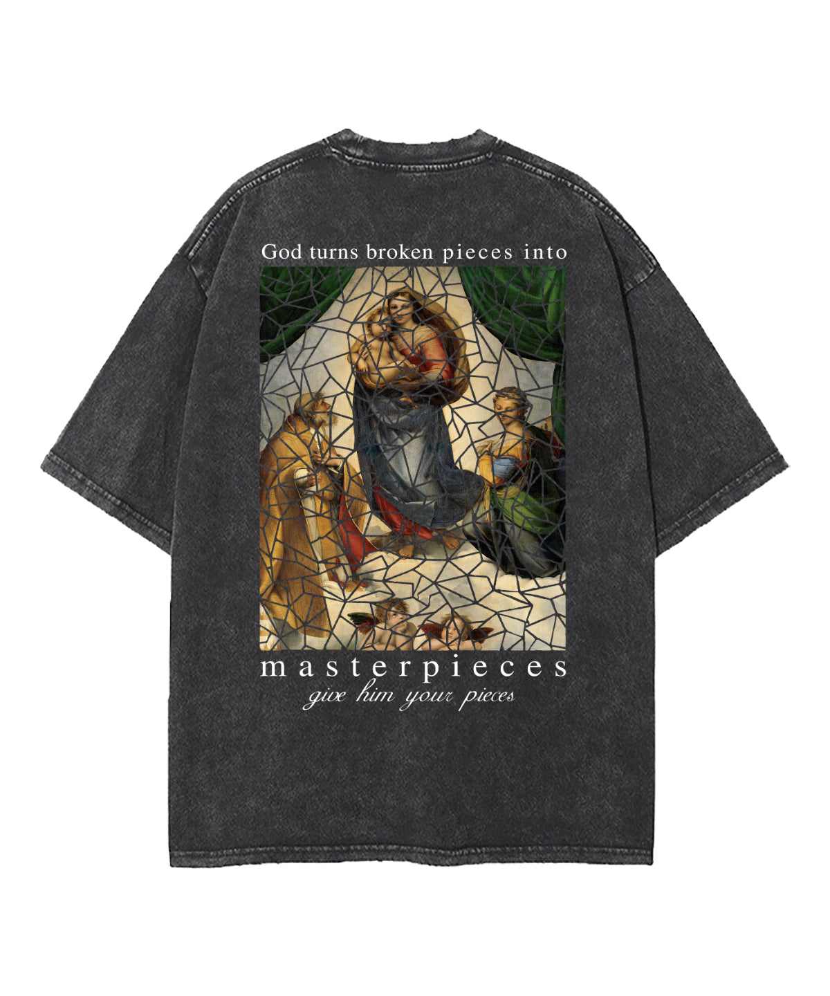 Adoration of the Magi God Turns Double Sided Washed Christian T-shirt Hoodie, Sweatshirt | CiraTrend.com (Image 5)