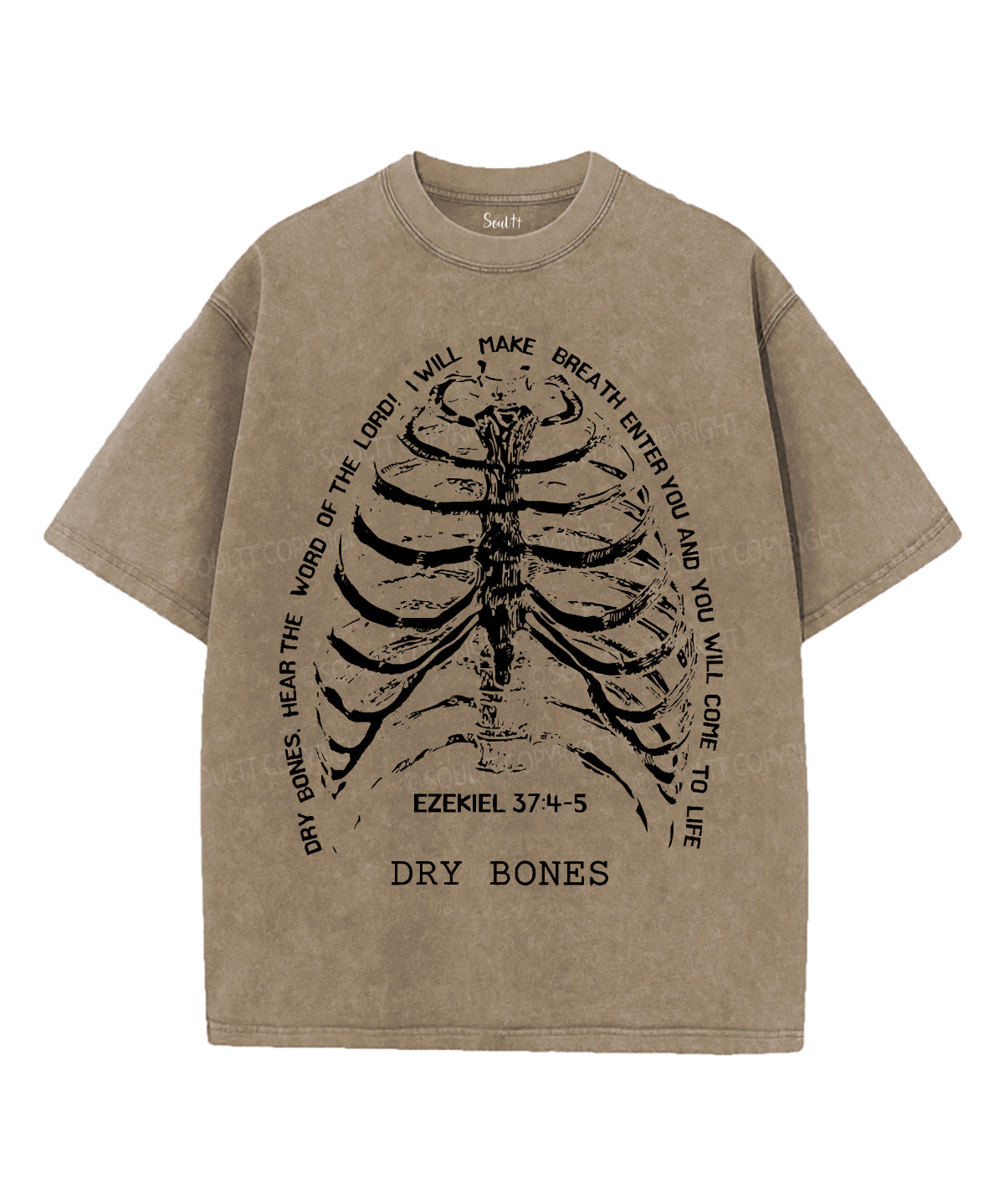 Dry Bones Unisex Washed Christian T-shirt Style001 Hoodie, Sweatshirt | CiraTrend.com (Image 5)