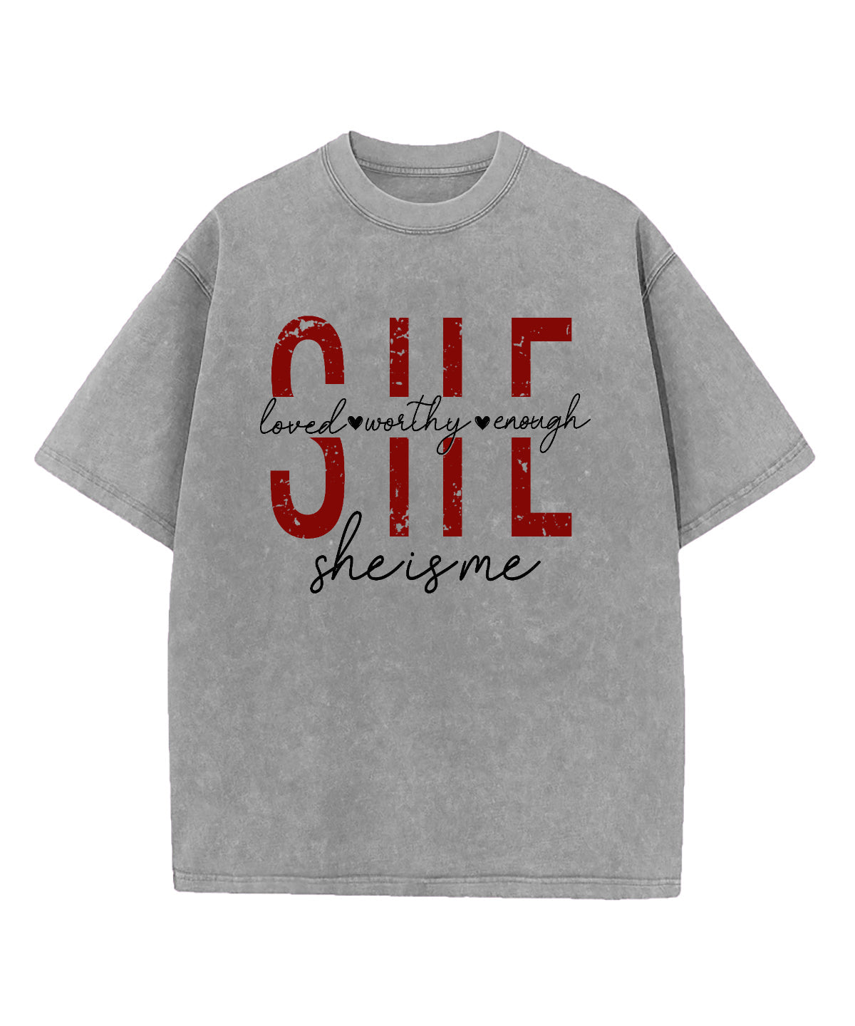 She Is Me Washed Christian T-shirt Hoodie, Sweatshirt | CiraTrend.com (Image 4)